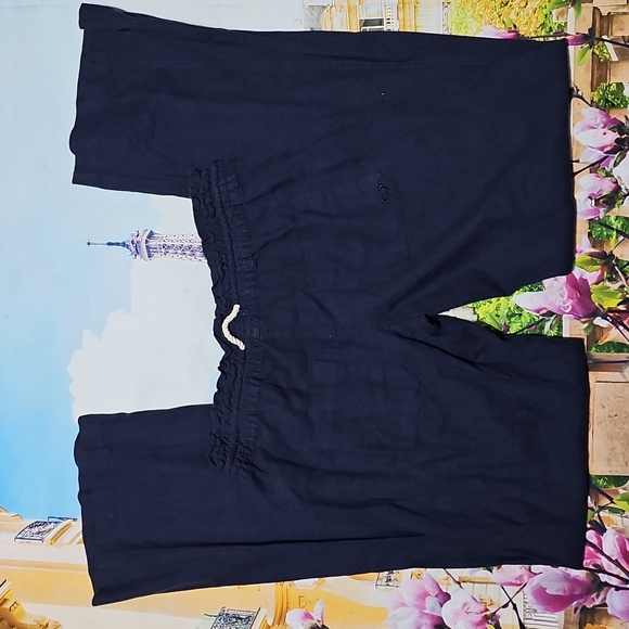 Roxy Blue Oceanside Drawstring Pants Size‎ XS NWT - Picture 5 of 6